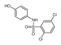 2,5-dichloro-N-(4-hydroxyphenyl)benzenesulfonamide Structure