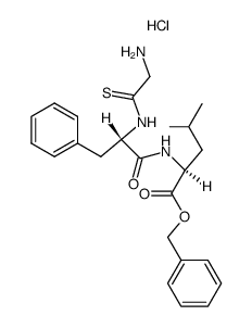 HCl*Glyt-Phe-Leu-OBzl结构式