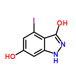 3,6-DIHYDROXY-4-IODO (1H)INDAZOLE picture