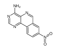 8-nitropyrimido[5,4-c]isoquinolin-4-amine Structure