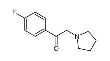 1-(4-fluorophenyl)-2-pyrrolidin-1-ylethanone Structure