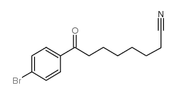 8-(4-bromophenyl)-8-oxooctanenitrile结构式