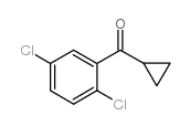 CYCLOPROPYL 2,5-DICHLOROPHENYL KETONE structure