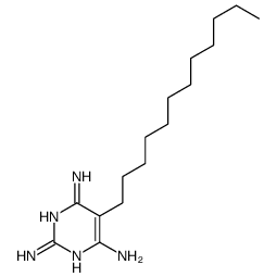 5-dodecylpyrimidine-2,4,6-triamine Structure