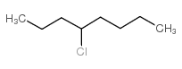 4-chlorooctane Structure