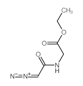 Glycine,N-(diazoacetyl)-, ethyl ester (7CI,8CI,9CI) Structure