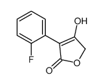 4-(2-fluorophenyl)-3-hydroxy-2H-furan-5-one Structure