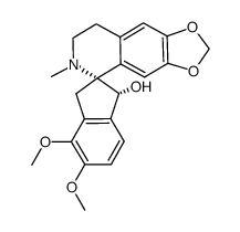 rel-(13S,14S)-9,10-dimethoxy-2,3-methylenedioxyochotensan-13-ol结构式