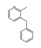 2-methyl-3-benzylpyridine结构式