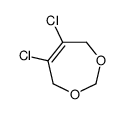 5,6-dichloro-4,7-dihydro-1,3-dioxepine Structure