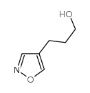 3-Isoxazol-4-ylpropan-1-ol Structure