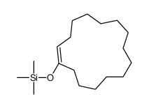 cyclopentadecen-1-yloxy(trimethyl)silane结构式