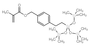 methacryloxymethylphenethyltris(trimethylsiloxy)silane,mixed isomers structure