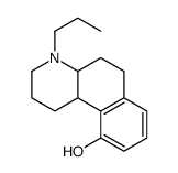 10-hydroxy-4-propyl-1,2,3,4,4a,5,6,10b-octahydrobenzo(f)quinoline structure