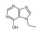 7-ethyl-3H-purin-6-one结构式