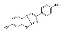 2-(4-Aminophenyl)imidazo[2,1-b][1,3]benzothiazol-7-ol Structure