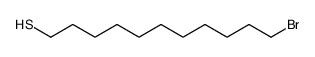 11-溴-1-十一烷硫醇结构式