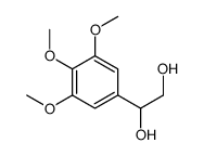 1-(3,4,5-trimethoxyphenyl)ethane-1,2-diol结构式