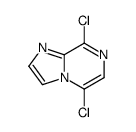 5,8-Dichloroimidazo[1,2-a]pyrazine结构式