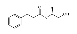 (S)-N-(1-hydroxypropan-2-yl)-3-phenylpropanamide Structure