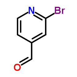 2-溴吡啶-4-甲醛结构式