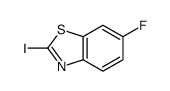 6-fluoro-2-iodo-1,3-benzothiazole结构式