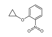 1-cyclopropoxy-2-nitrobenzene Structure