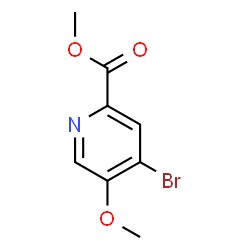 4-溴-5-甲氧基吡啶-2-甲酸甲酯图片