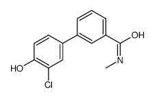 3-(3-chloro-4-hydroxyphenyl)-N-methylbenzamide结构式