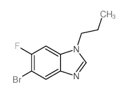 5-Bromo-6-fluoro-1-propyl-1H-benzo[d]imidazole picture