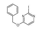 2-iodo-4-phenylmethoxypyrimidine Structure