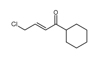 (E)-4-chloro-1-cyclohexylbut-2-en-1-one Structure