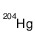 mercury-203 Structure