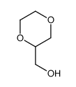 (1,4-二噁烷-2-基)甲醇结构式