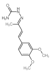 Hydrazinecarboxamide,2-[3-(3,4-dimethoxyphenyl)-1-methyl-2-propen-1-ylidene]- picture