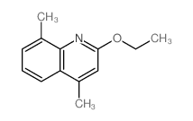 Quinoline,2-ethoxy-4,8-dimethyl-结构式