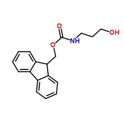 Fmoc-β-Alaninol Structure