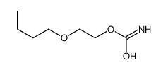 2-butoxyethyl carbamate Structure