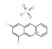 7,9-dichlorobenzo[b]quinolizin-5-ium,perchlorate Structure