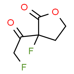 2(3H)-Furanone, 3-fluoro-3-(fluoroacetyl)dihydro- (9CI) Structure