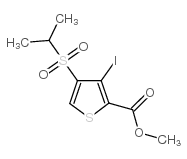 METHYL 3-IODO-4-(ISOPROPYLSULFONYL)THIOPHENE-2-CARBOXYLATE picture