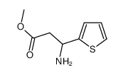 Methyl 3-amino-3-(2-thienyl)propanoate Structure