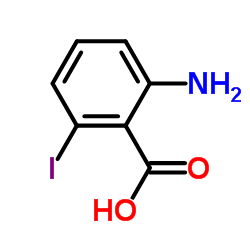 2-Amino-6-Iodobenzoic Acid Structure