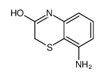 8-amino-4H-1,4-benzothiazin-3-one结构式