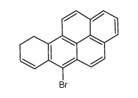 6-bromo-9,10-dihydrobenzo[a]pyrene结构式