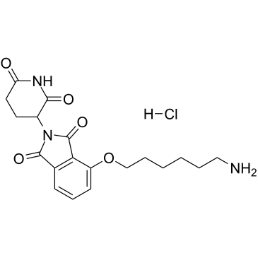 Thalidomide-O-C6-NH2 hydrochloride picture