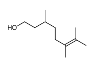 3,6,7-trimethyloct-6-en-1-ol结构式