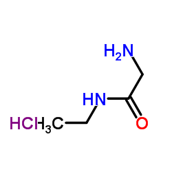 N-Ethylglycinamide hydrochloride (1:1) Structure