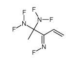 2-N,2-N,2-N',2-N'-tetrafluoro-3-fluoroiminopent-4-ene-2,2-diamine Structure