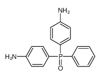 4-[(4-aminophenyl)-phenylphosphoryl]aniline Structure